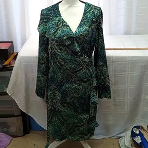 Luxury Antonio Melanie wrap robe